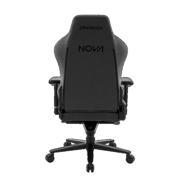 Phoenix nova silla gaming alta gama fabricada en tela gris - Imagen 2