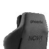 Phoenix nova silla gaming alta gama fabricada en tela gris - Imagen 3