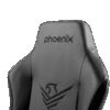 Nova silla gaming alta gama fabricada en cuero negro - Imagen 3