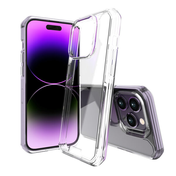 Funda muvit shockproof 2m para apple iphone 14 pro transparente - Imagen 2