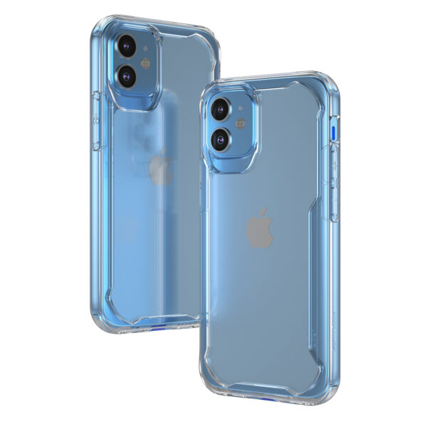 Funda muvit shockproof 2m para apple iphone 12 mini transparente - Imagen 2