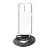 Funda muvit recycletek para apple iphone 15 pro transparente + colgante negro - Imagen 3