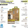 Funda muvit recycletek magsafe para apple iphone 15 plus transparente - Imagen 2