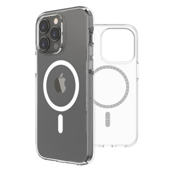Funda muvit recycletek magsafe para apple iphone 14 pro transparente - Imagen 2