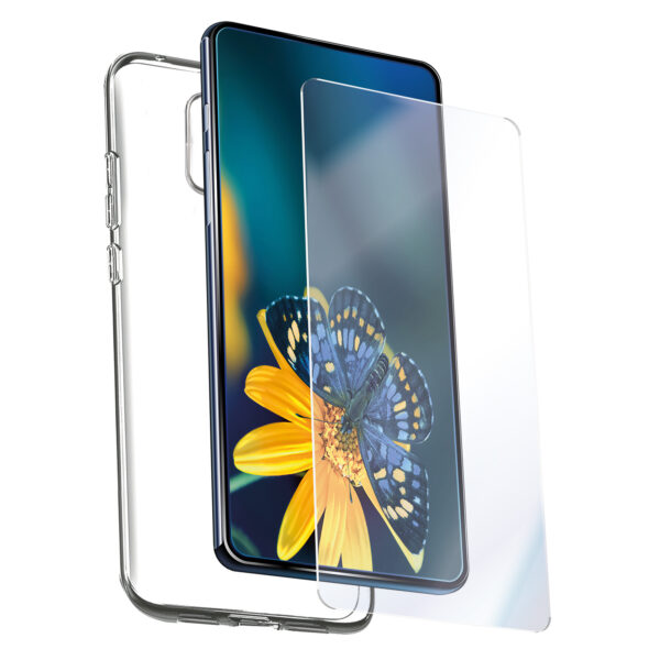 Funda muvit para samsung galaxy a14 4g - 5g + protector de pantalla vidrio templado plano - Imagen 3