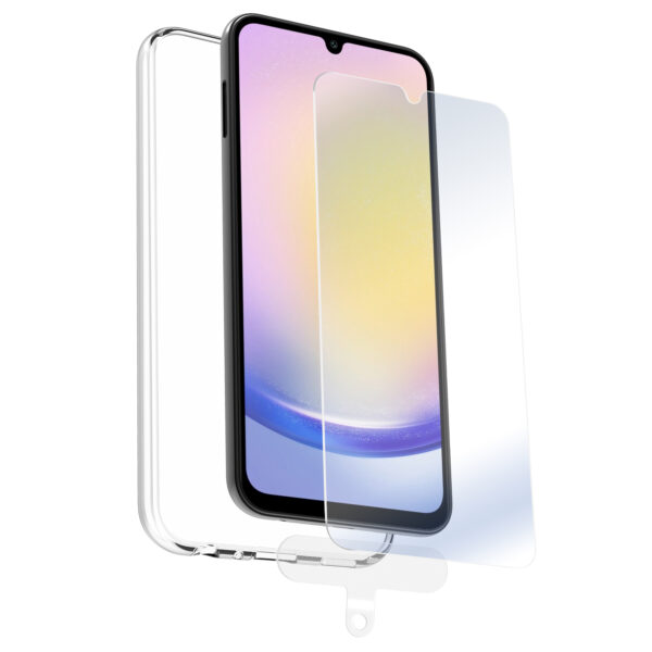 Funda muvit para samsung galaxy a25 5g + protector de pantalla vidrio templado plano - Imagen 2