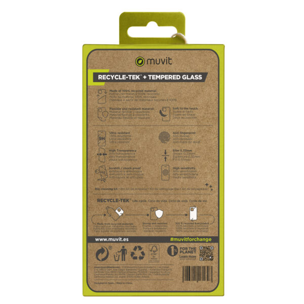 Funda muvit para samsung galaxy s24 plus + protector de pantalla vidrio templado plano - Imagen 3
