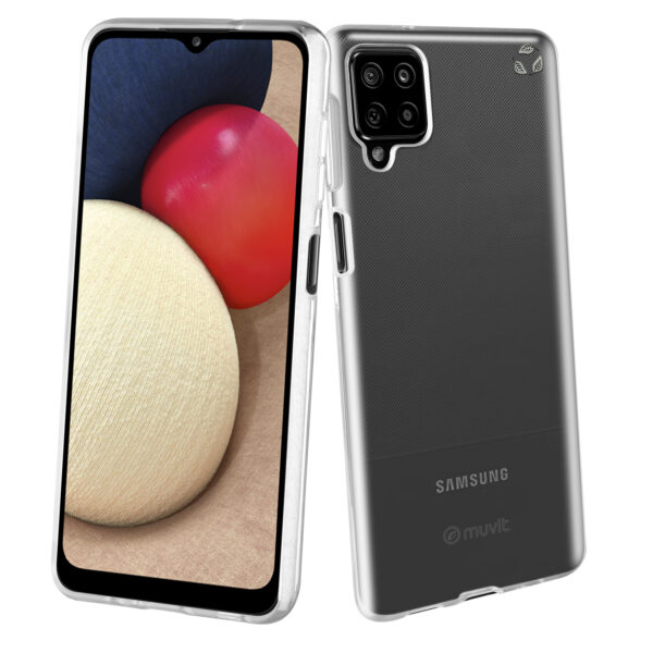 Funda muvit recycletek para samsung galaxy a12 transparente - Imagen 2