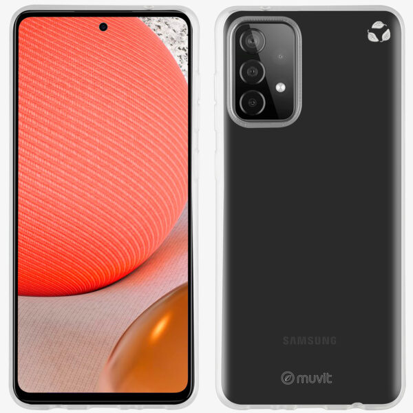 Funda muvit recycletek para samsung galaxy a52s 5g - a52 5g - a52 transparente - Imagen 2