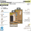 Funda muvit shockproof 2m para samsung galaxy s24 ultra transparente - Imagen 3