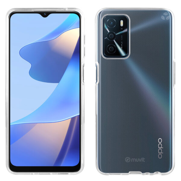 Funda muvit recycletek para oppo a16s - a16 transparente - Imagen 2