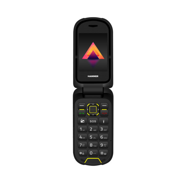 Telefono movil hammer bow 2.4 pulgadas 48mb black - Imagen 3