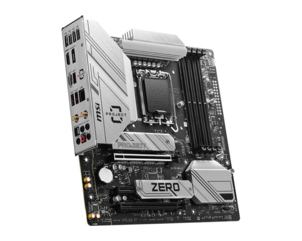 Placa base msi b760m project zero 1700 matx 4xddr5 - Imagen 2