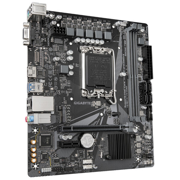 Placa base gigabyte h610m h v3 ddr4 matx 1700 - Imagen 3