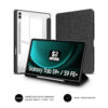 Funda tablet sublim clear shock case para samsung galaxy tab s9+ - s9 fe+ 12.4 pulgadas negra - Imagen 2