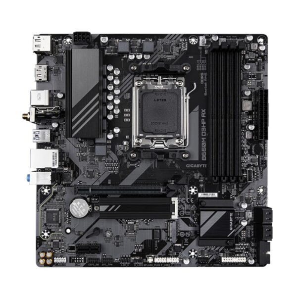 Placa base gigabyte b650m d3hp ax am5 matx 4xddr5 - Imagen 2