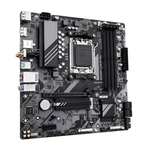 Placa base gigabyte b650m d3hp ax am5 matx 4xddr5 - Imagen 3