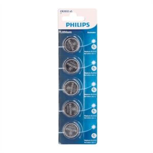 Philips pila botón litio cr2032 3v blister 5ud