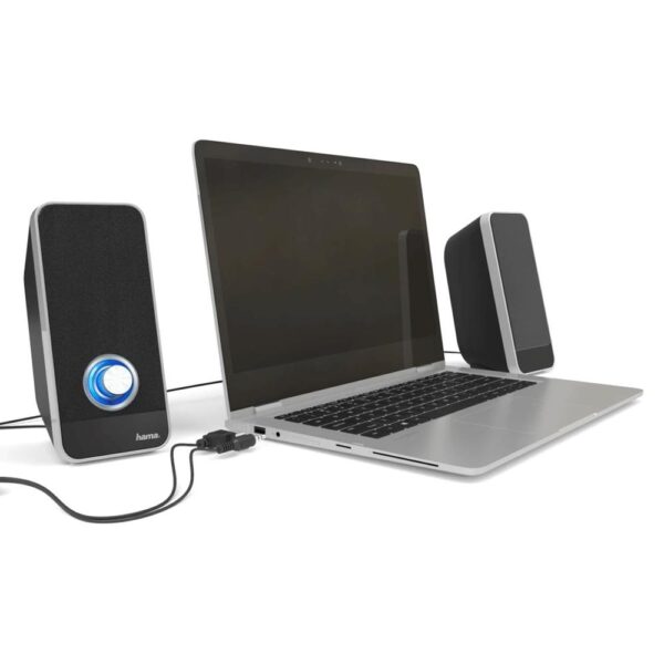Altavoces pc hama sonic ls206 negro - Imagen 3
