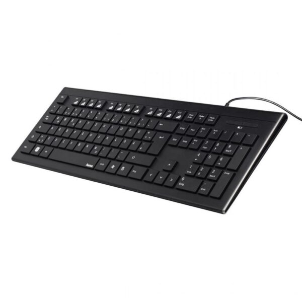 Teclado + raton hama cortino usb tipo a negro - Imagen 2