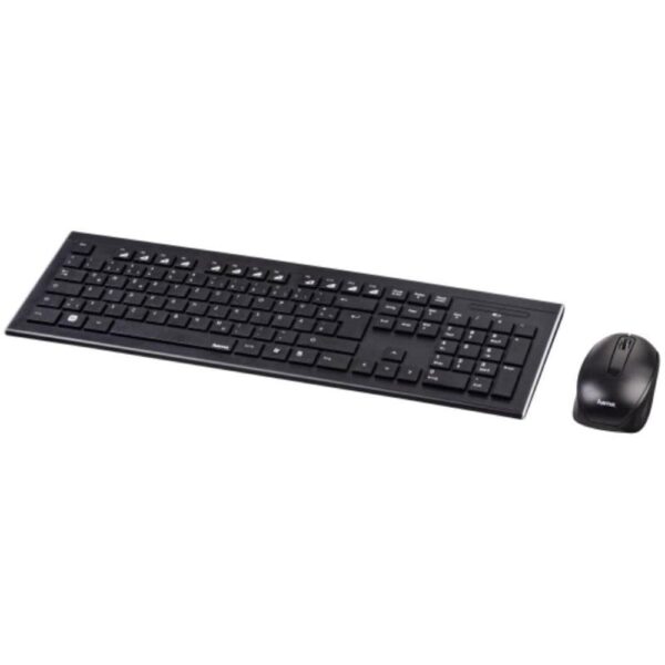 Teclado + raton hama cortino inalambrico negro - Imagen 2
