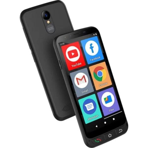 Zeus 4g pro 14 cm (5.5 pulgadas) sim doble android 11 usb tipo c 4 gb 64 gb 2400 mah negro - Imagen 2