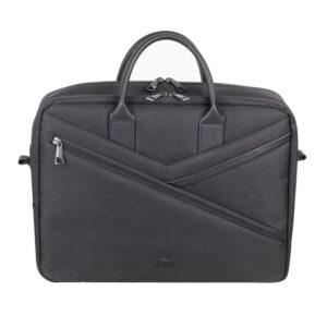 Maletin rivacase 8134 clark eco para portatil 15.6 pulgadas negro