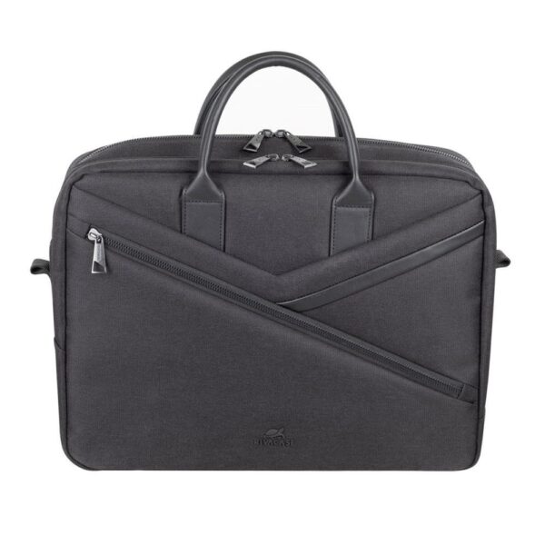 Maletin rivacase 8134 clark eco para portatil 15.6 pulgadas negro
