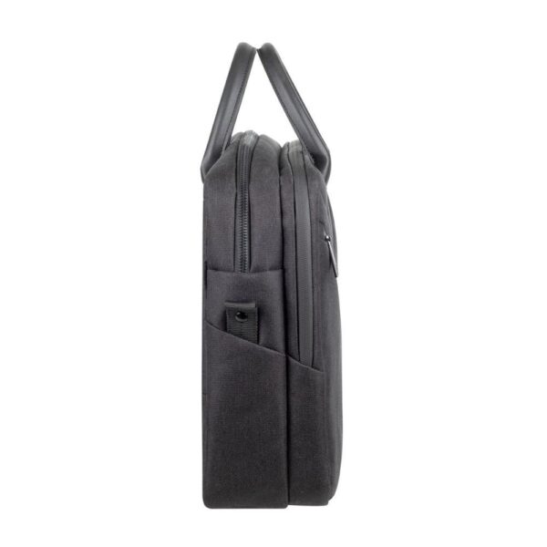 Maletin rivacase 8134 clark eco para portatil 15.6 pulgadas negro - Imagen 3