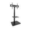 Soporte suelo tooq vesa hasta 75 pulgadas 600x400 max 40kg - Imagen 2