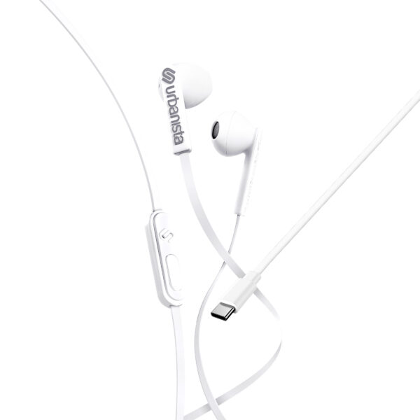 Auriculares urbanista san francisco usb tipo c blanco - Imagen 2