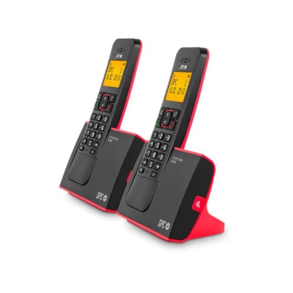 Telefono fijo inalambrico spc dect blade duo rojo - Imagen 2