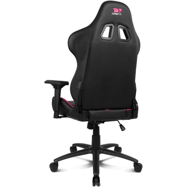 Silla gaming drift dr350 negro - rosa - Imagen 2