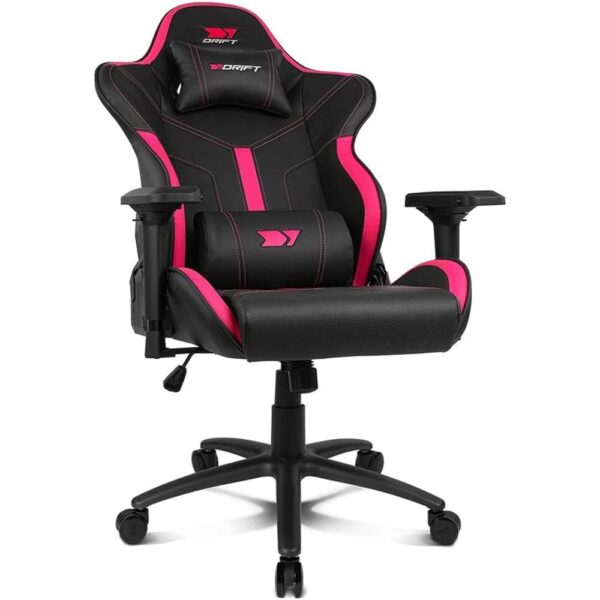 Silla gaming drift dr350 negro - rosa - Imagen 3