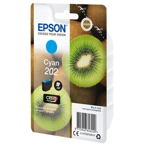Cartucho tinta epson singlepack 202 cian - Imagen 2