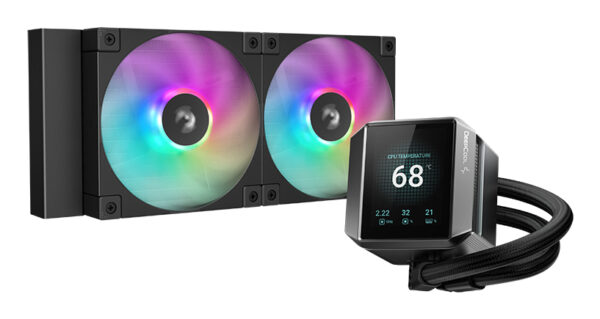Kit de refrigeracion liquida deepcool mystique 240 argb 240mm negro - Imagen 2