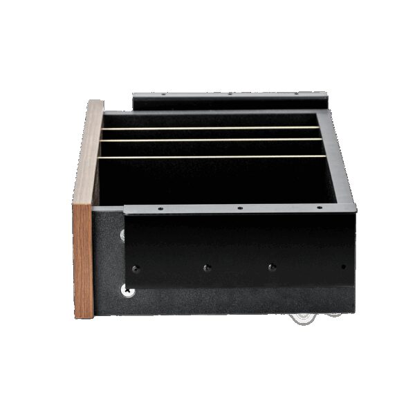 Cajon phoenix para escritorio artisan combinación negro y madera nogal - Imagen 3