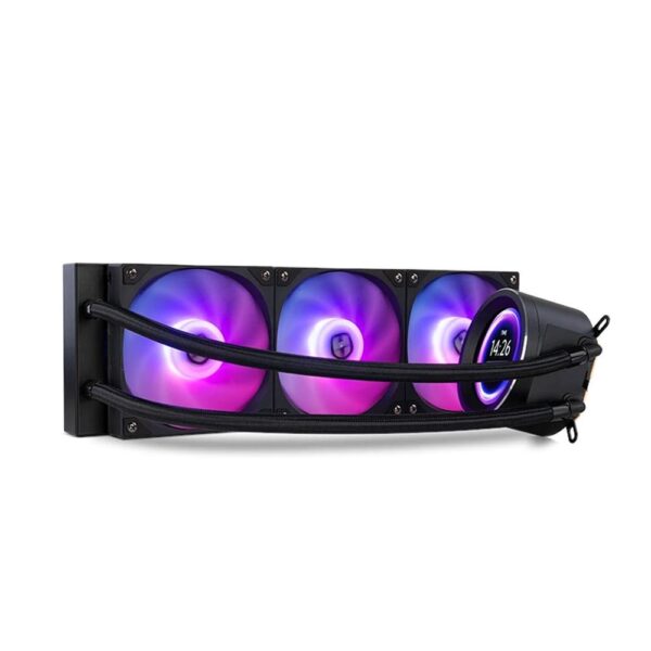 Kit refrigeracion liquida nox hummer x - 360 lcd 360mm negro - Imagen 3