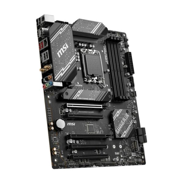 Placa base msi 1700 b760 gaming plus wifi atx - 4 x ddr4 - 4 x sata 6 - 4 x usb 2.0 - 2 x usb 3.2 - 1 x usb tipo c - Imagen 3