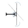 Soporte pared tv tooq vesa hasta 55 pulgadas 400x400mm max 25kg - Imagen 3