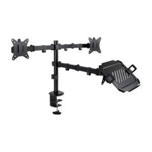 Soporte mesa tooq vesa hasta 32 pulgadas 100x100mm max 9kg - brazo