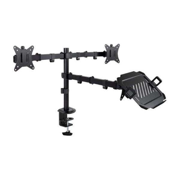 Soporte mesa tooq vesa hasta 32 pulgadas 100x100mm max 9kg - brazo