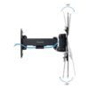 Soporte pared tv tooq vesa hasta 43 pulgadas 200x200mm max 20kg - Imagen 2