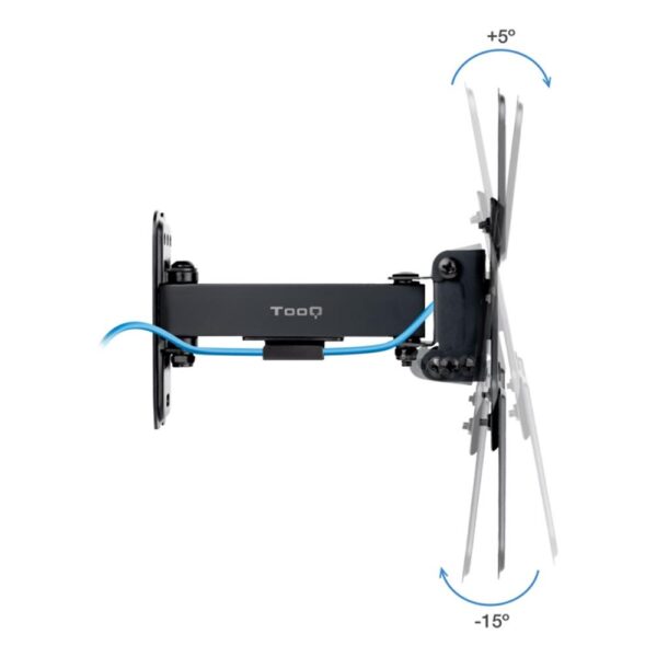 Soporte pared tv tooq vesa hasta 43 pulgadas 200x200mm max 20kg - Imagen 2