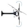 Soporte pared tv tooq vesa hasta 43 pulgadas 200x200mm max 20kg - Imagen 3