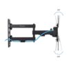 Soporte pared tv tooq vesa hasta 43 pulgadas 200x200mm max 20kg - Imagen 2