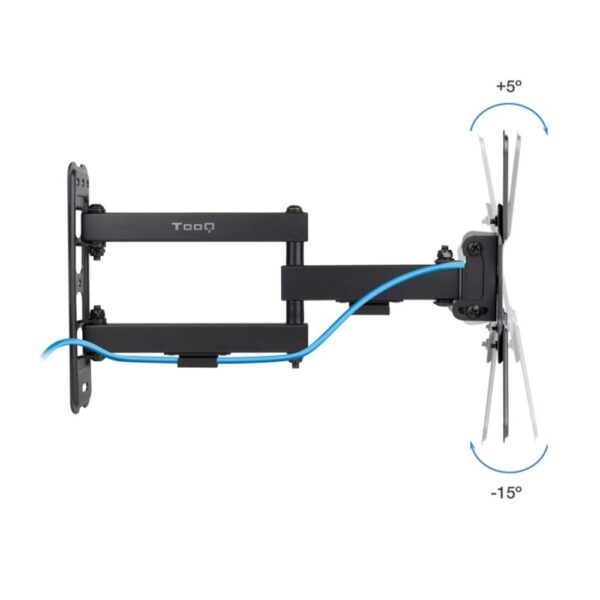 Soporte pared tv tooq vesa hasta 43 pulgadas 200x200mm max 20kg - Imagen 2