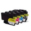 Cartucho de tinta compatible dayma para brother lc424 magenta 750 pag - Imagen 2