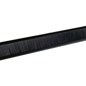 Guia de cable con cepillo phasak para rack 19 pulgadas
