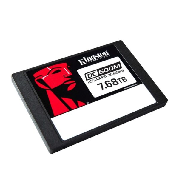 Disco duro interno solido ssd kingston data center 600m 7.68tb 2.5 pulgadas sata 6gb - s - Imagen 2